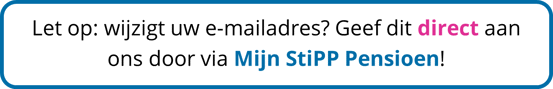 wijziging e-mailadres doorgeven StiPP